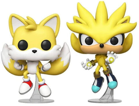 Figurine Funko Pop! -  Sonic - 2pk Super Tails